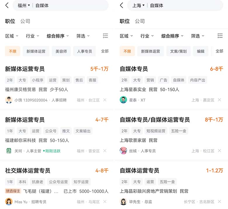 自媒体运营工资多少，做自媒体运营工资高吗