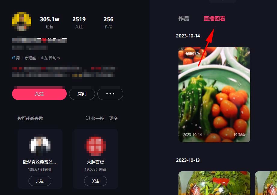 快手网页版在线看入口，快手网页版如何看直播回放